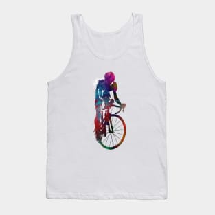 Cycling Bike sport art #cycling #sport #biking Tank Top